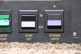 USED MOTORHOME TANK MONITOR & SWITCH PANEL FOR SALE