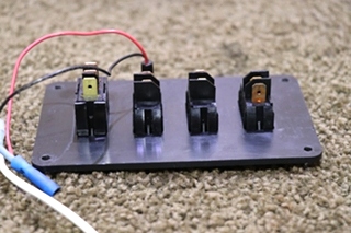 USED RV MONACO KITCHEN / DINETTE / WATER HEATER SWITCH PANEL FOR SALE