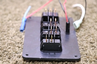 USED RV MONACO KITCHEN / DINETTE / WATER HEATER SWITCH PANEL FOR SALE