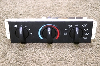 USED MOTORHOME FORD XL5H-19C733-BA DASH AC CONTROL PANEL FOR SALE