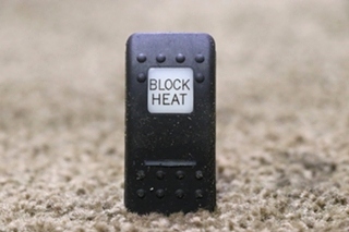 USED BLOCK HEAT V1D1 DASH SWITCH MOTORHOME PARTS FOR SALE