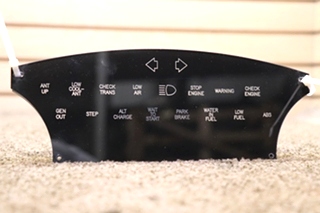 USED MOTORHOME DASH WARNING LIGHT PANEL FOR SALE