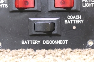 USED 6 SWITCH DASH PANEL MOTORHOME PARTS FOR SALE