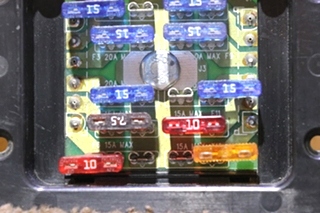 USED 00-00585-000 INTELLITEC FUSE PANEL RV PARTS FOR SALE