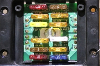 USED RV/MOTORHOME INTELLITEC FUSE PANEL 00-00585-000 FOR SALE