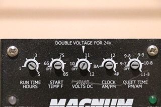 USED MAGNUM ENERGY AUTOMATIC GENERATOR START RV PARTS FOR SALE