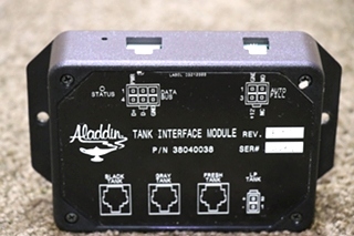 USED RV/MOTORHOME ALADDIN TANK INTERFACE MODULE 38040038 FOR SALE