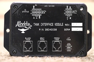 USED RV/MOTORHOME ALADDIN TANK INTERFACE MODULE 38040038 FOR SALE