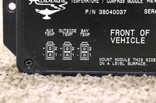 USED 38040037 ALADDIN TEMPERATURE / COMPASS MODULE RV PARTS FOR SALE
