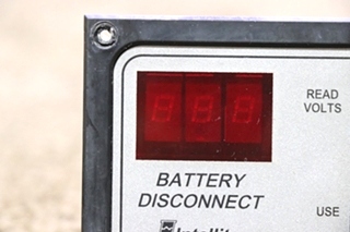 USED MOTORHOME INTELLITEC 01-00066-005 BATTERY DISCONNECT BD1 PANEL FOR SALE