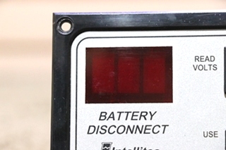 USED RV/MOTORHOME INTELLITEC BATTERY DISCONNECT BD1 PANEL 01-00066-005 FOR SALE
