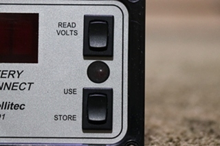USED RV/MOTORHOME INTELLITEC BATTERY DISCONNECT BD1 PANEL 01-00066-005 FOR SALE