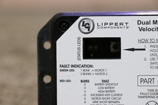 USED LIPPERT 13398-D0 DUAL MOTOR SYNCHRONOUS VELOCITY SLIDE CONTROLLER MOTORHOME PARTS FOR SALE