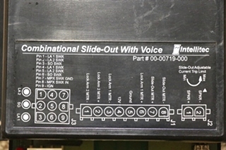 USED RV 00-00719-000 INTELLITEC COMBINATIONAL SLIDE OUT WITH VOICE FOR SALE