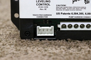 USED RV 140-1229 POWER GEAR LEVELING CONTROL MODULE FOR SALE