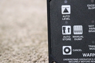 USED MOTORHOME HWH AP46382 COMPUTERIZED LEVELING TOUCH PAD FOR SALE