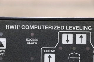 USED MOTORHOME HWH AP46382 COMPUTERIZED LEVELING TOUCH PAD FOR SALE