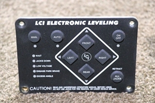 USED 12478A LCI ELECTRONIC LEVELING TOUCH PAD RV PARTS FOR SALE