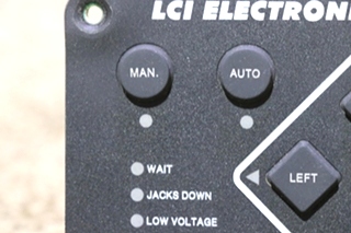 USED 12478A LCI ELECTRONIC LEVELING TOUCH PAD RV PARTS FOR SALE