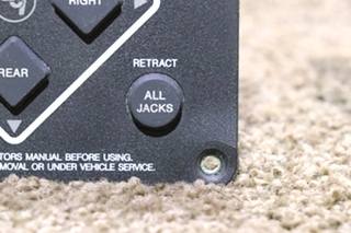 USED 12478A LCI ELECTRONIC LEVELING TOUCH PAD RV PARTS FOR SALE