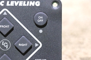 USED 12478A LCI ELECTRONIC LEVELING TOUCH PAD RV PARTS FOR SALE