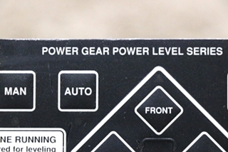 USED POWER GEAR 140-1226 LEVELING CONTROLS TOUCH PAD MOTORHOME PARTS FOR SALE