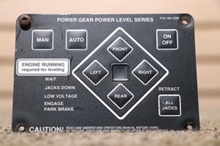 USED POWER GEAR 140-1226 LEVELING CONTROLS TOUCH PAD MOTORHOME PARTS FOR SALE