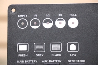 USED RV/MOTORHOME KIB MONITOR PANEL CO7-0340 FOR SALE
