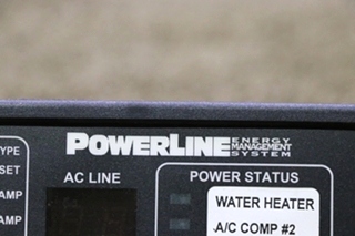 USED POWERLINE EMS BY INTELLITEC DISPLAY PANEL 00-00757-000 RV/MOTORHOME PARTS FOR SALE