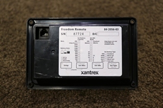 USED XANTREX FREEDOM REMOTE PANEL 84-2056-03 RV/MOTORHOME PARTS FOR SALE