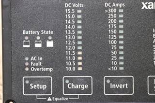 USED XANTREX FREEDOM REMOTE PANEL 84-2056-03 RV/MOTORHOME PARTS FOR SALE