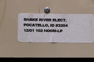 USED NEWMAR CORP TANK LEVEL MONITOR PANEL RV PARTS FOR SALE