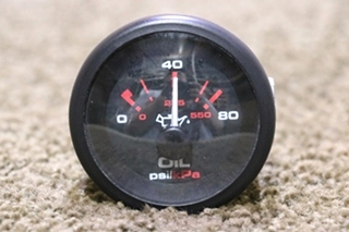 USED OIL PRESS DASH GAUGE 61073 RV/MOTORHOME PARTS FOR SALE