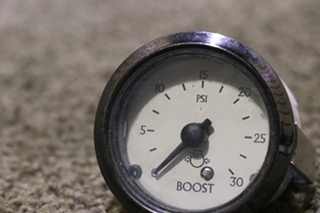 USED BOOST PSI DASH GAUGE 945341 RV/MOTORHOME PARTS FOR SALE
