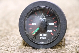 USED AIR PRESS DASH GAUGE 10400 RV/MOTORHOME PARTS FOR SALE