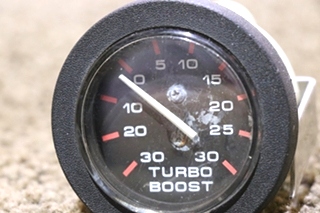 USED RV 10411 TURBO BOOST DASH GAUGE FOR SALE