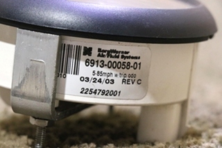 USED RV 6913-00058-01 SPEEDOMETER DASH GAUGE FOR SALE