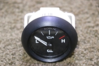 USED RV/MOTORHOME OIL DASH GAUGE 75550710001 FOR SALE