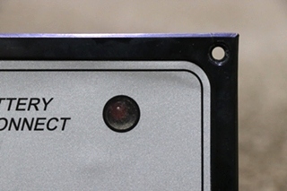 USED INTELLITEC BATTERY DISCONNECT BD0 SWITCH PANEL 01-00066-004 RV/MOTORHOME PARTS FOR SALE