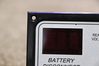 USED RV 01-00066-005 INTELLITEC BATTERY DISCONNECT BD1 SWITCH PANEL FOR SALE