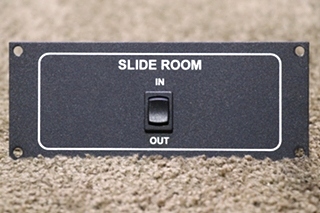 USED RV/MOTORHOME SLIDE ROOM IN / OUT SWITCH PANEL FOR SALE
