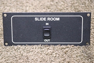 USED RV/MOTORHOME SLIDE ROOM IN / OUT SWITCH PANEL FOR SALE