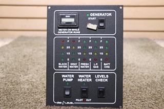 USED DIGI-LEVEL MONITOR PANEL MOTORHOME PARTS FOR SALE