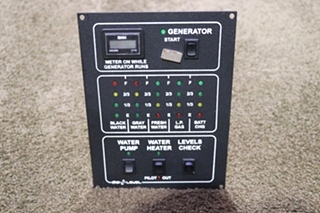 USED DIGI-LEVEL MONITOR PANEL MOTORHOME PARTS FOR SALE
