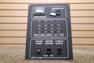 USED DIGI-LEVEL MONITOR PANEL MOTORHOME PARTS FOR SALE
