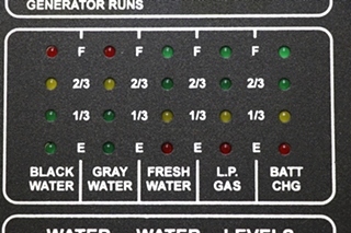 USED DIGI-LEVEL MONITOR PANEL MOTORHOME PARTS FOR SALE