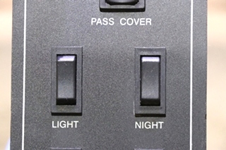 USED JRV PRODUCTS 10 SWITCH PANEL A130378BL RV/MOTORHOME PARTS FOR SALE