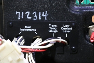 USED RV/MOTORHOME FREIGHTLINER DASH CLUSTER FOR SALE