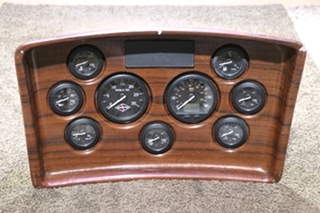 USED COMPLETE SPARTAN DASH GAUGE CLUSTER MOTORHOME PARTS FOR SALE