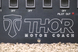 USED RV M1807 THOR MOTOR COACH MONITOR & SWITCH PANEL FOR SALE